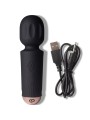 ROCKS-OFF - MINI WAND RECARGABLE 16 FUNCIONES NEGRO