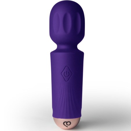 ROCKS-OFF - MINI BACCHETTA RICARICABILE 16 FUNZIONI VIOLET DREAM