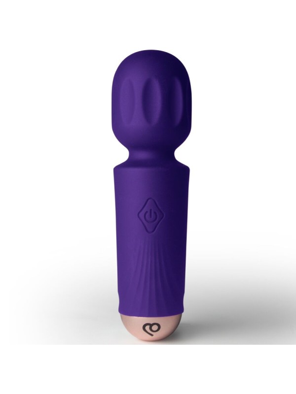 ROCKS-OFF - MINI RECHARGEABLE WAND 16 FUNCTIONS VIOLET DREAM