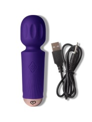 ROCKS-OFF - MINI BACCHETTA RICARICABILE 16 FUNZIONI VIOLET DREAM