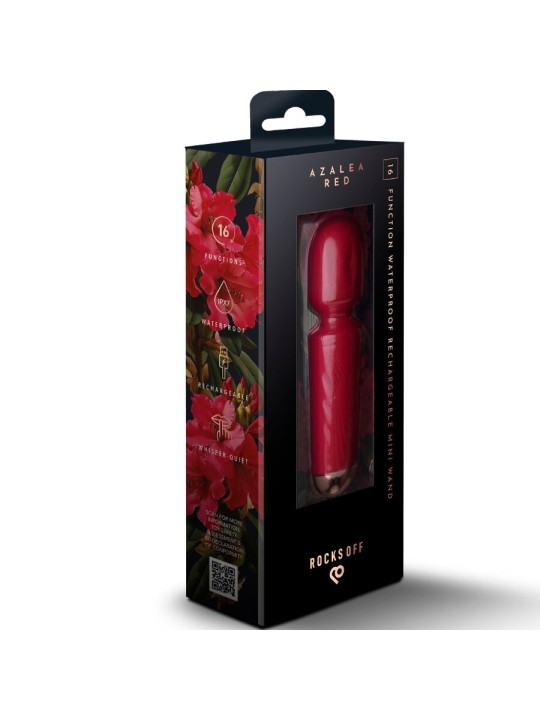 ROCKS-OFF - MINI OPLAADBARE TOVERSTAF 16 FUNCTIES AZALEA ROOD