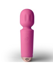 ROCKS-OFF - MINI RECHARGEABLE WAND 16 FUNCTIONS PEONY PINK