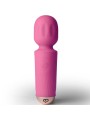 ROCKS-OFF - MINI RECHARGEABLE WAND 16 FUNCTIONS PEONY PINK