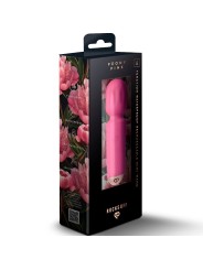 ROCKS-OFF - MINI RECHARGEABLE WAND 16 FUNCTIONS PEONY PINK