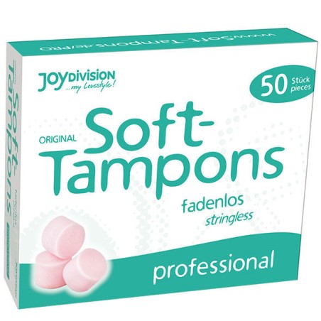 JOYDIVISION SOFT-TAMPONS - ORIGINELE PROFESSIONELE TAMPONS/ 50 STUKS