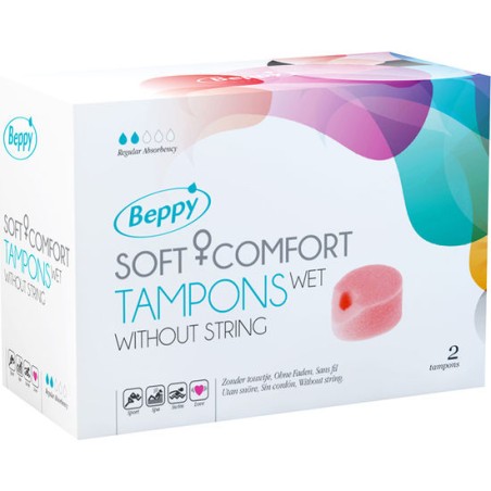 BEPPY - GLIJMIDDEL TAMPONS 2 STUKS