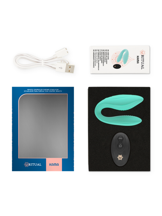RITHUAL - KAMA REMOTE CONTROL FOR COUPLES AQUA