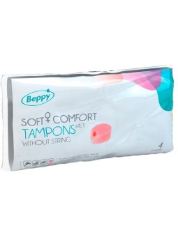 BEPPY - SOFT COMFORT TAMPONS MOLHAM 4 UNIDADES