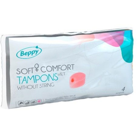 BEPPY - GLIJMIDDEL TAMPONS 4 STUKS