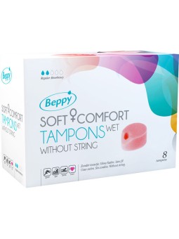 BEPPY - GLIJMIDDEL TAMPONS 8 STUKS