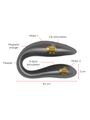 ONINDER - LISBOA BLACK G-POINT & CLITORIS STIMULATOR - FREE APP