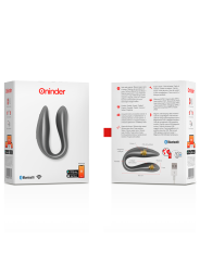 ONINDER - LISBOA BLACK G-POINT & CLITORIS STIMULATOR - FREE APP