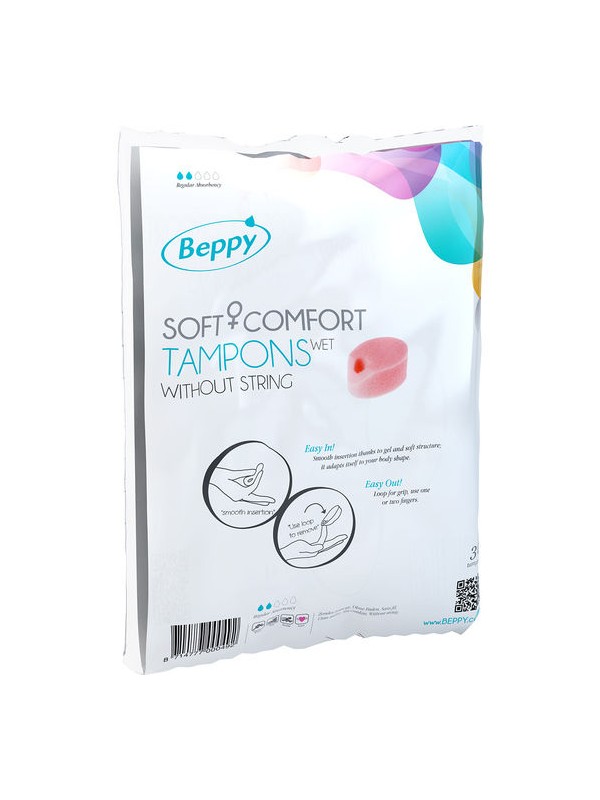 BEPPY - SOFT COMFORT TAMPONS MOLHAM 30 UNIDADES