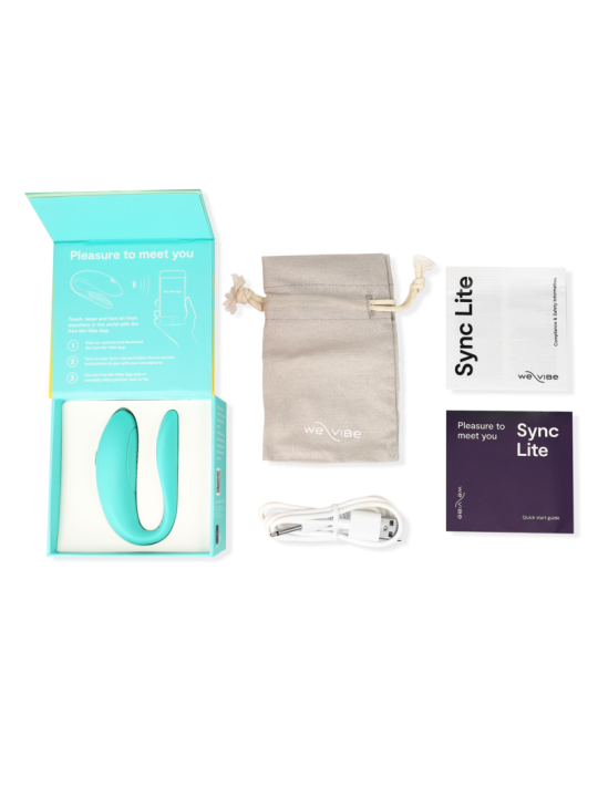 WE-VIBE - SYNC LITE CLITORIS STIMULATOR TURQUOISE