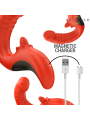 INTENSE - PAULINA VIBRATOR EN STIMULATOR IN U-VORM ROOD
