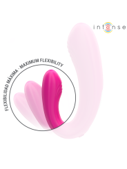 INTENSE - JANET DOUBLE STIMULATEUR ET VIBRATEUR EN U AVEC TÉLÉCOMMANDE