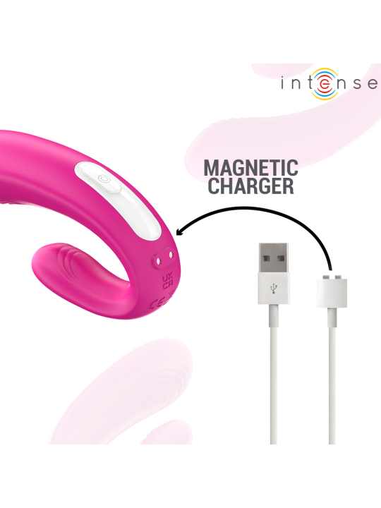 INTENSE - JANET DOPPELTER U-FÖRMIGER STIMULATOR UND VIBRATOR MIT FERNB
