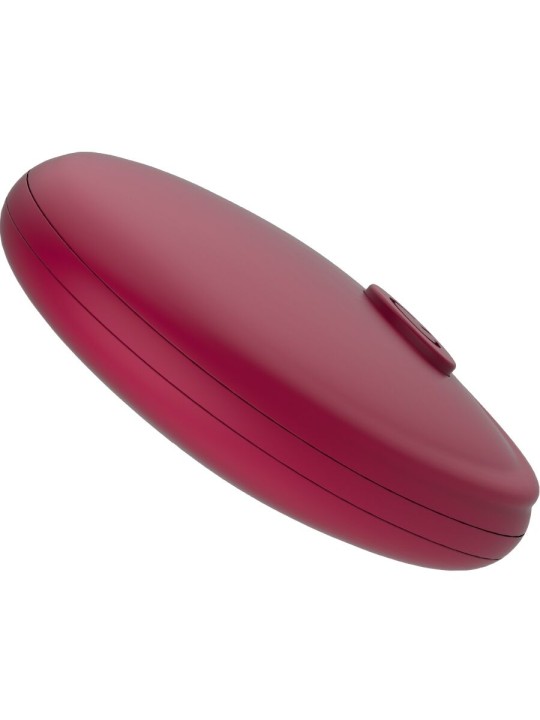 SNAIL VIBE - GIZI DUO PAARSTIMULATOR FERNBEDIENUNG BURGUND