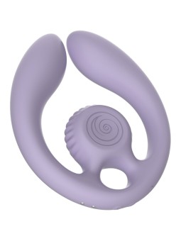 SNAIL VIBE - GIZI DUO STEL STIMULATOR AFSTANDSBEDIENING LILA