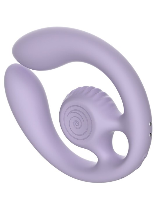 SNAIL VIBE - GIZI DUO STIMULATEUR POUR COUPLES TÉLÉCOMMANDE LILAS