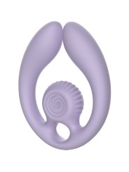 SNAIL VIBE - GIZI DUO PAARSTIMULATOR FERNBEDIENUNG LILA