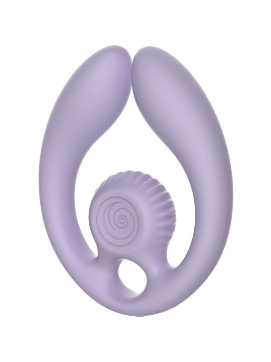 SNAIL VIBE - GIZI DUO STIMULATEUR POUR COUPLES TÉLÉCOMMANDE LILAS