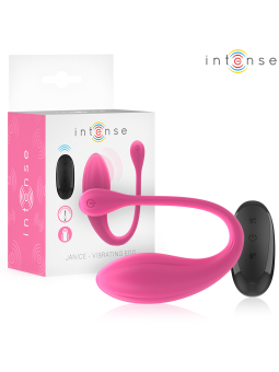 INTENSE - JANICE HUEVO VIBRADOR U DOBLE ESTIMULACIÓN 10 VIBRACIONES RO