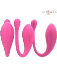 INTENSE - JANICE U VIBRATOR DOUBLE STIMULATION 10 VIBRATIONS PINK REMO