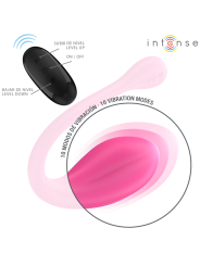 INTENSE - JANICE U VIBRATOR DOUBLE STIMULATION 10 VIBRATIONS PINK REMO