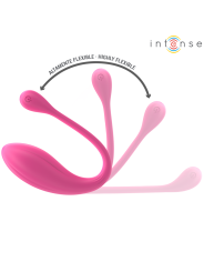 INTENSE - JANICE U VIBRATEUR DOUBLE STIMULATION 10 VIBRATIONS ROSE TÉL