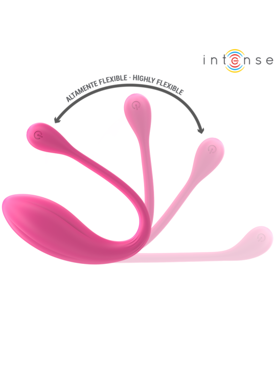 INTENSE - JANICE U VIBRATOR DOUBLE STIMULATION 10 VIBRATIONS PINK REMO