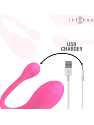 INTENSE - JANICE U VIBRATOR DOUBLE STIMULATION 10 VIBRATIONS PINK REMO