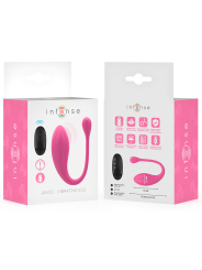 INTENSE - JANICE U VIBRATOR DOUBLE STIMULATION 10 VIBRATIONS PINK REMO