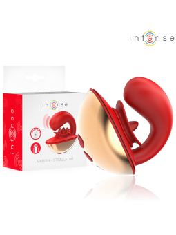 INTENSE - VIBRATEUR & STIMULATEUR MARIAH EN FORME DE U 10 VIBRATIONS R