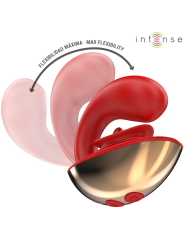 INTENSE - VIBRATORE E STIMOLATORE MARIAH A FORMA DI U 10 VIBRAZIONI RO