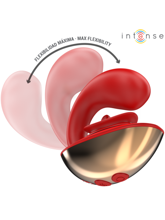INTENS - MARIAH VIBRATOR & STIMULATOR IN U-VORM 10 VIBRATIES ROOD