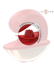 INTENSE - MARIAH VIBRATOR & STIMULATOR IN U-FORM 10 VIBRATIONEN ROT