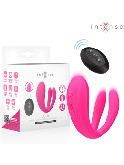 INTENSE - JULIA VIBRADOR DUPLO COM CONTROLE REMOTO