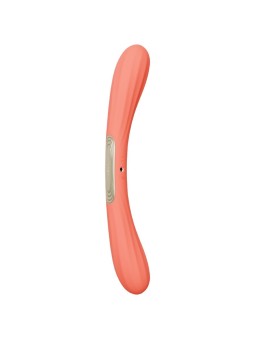LELO - BOOMERANG VIBRADOR DE DOBLE EXTREMO ROJO CORAL