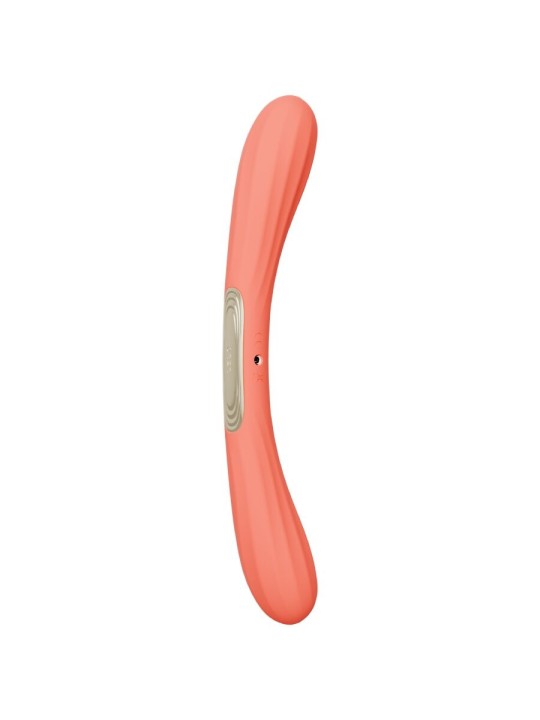 LELO - BOOMERANG VIBRATORE A DOPPIA ESTREMITÀ ROSSO CORALLO