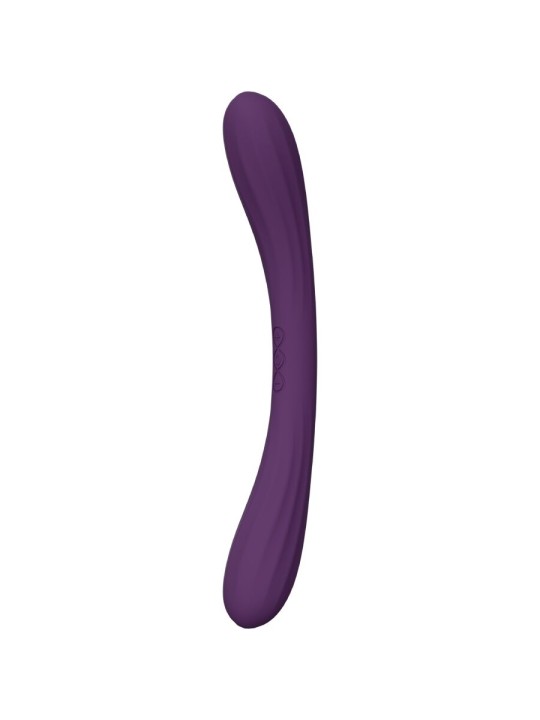 LELO - BOOMERANG VIBRADOR DE DOBLE EXTREMO MORADO