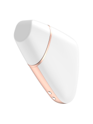 SATISFYER - LOVE TRIANGLE STIMULATOR & VIBRATOR WEISS