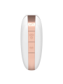 SATISFYER - LOVE TRIANGLE AIR PULSE STIMULATOR & VIBRATOR WHITE