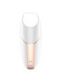 SATISFYER - LOVE TRIANGLE STIMULATOR & VIBRATOR WEISS