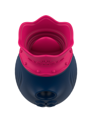 INTENSE - CLITORIS STIMULATOR 10 ZUIG- EN LIKSTANDEN - BLAUW