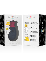 INTENSE - STIMULATEUR DE CLITORIS 10 MODES D'ASPIRATION ET DE LÉCHAGE 