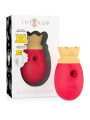 INTENSE - CLITORIS STIMULATOR 10 SUCTION AND LICKING MODES - RED