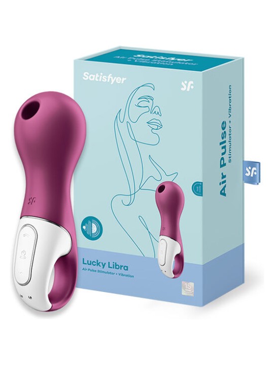 SATISFYER - GELUKKIGE WEEGSCHAAL ZUIGER EN VIBRATOR