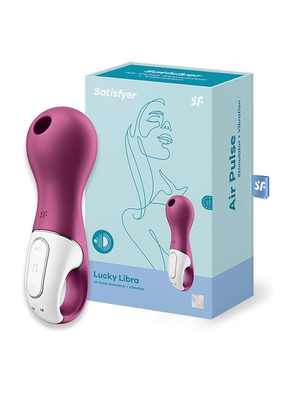 SATISFYER - STIMOLATORE E VIBRATORE LUCKY LIBRA