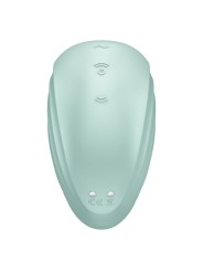 SATISFYER - ESTIMULADOR E VIBRADOR DE PULSO DE AR PEARL DIVER VERDE